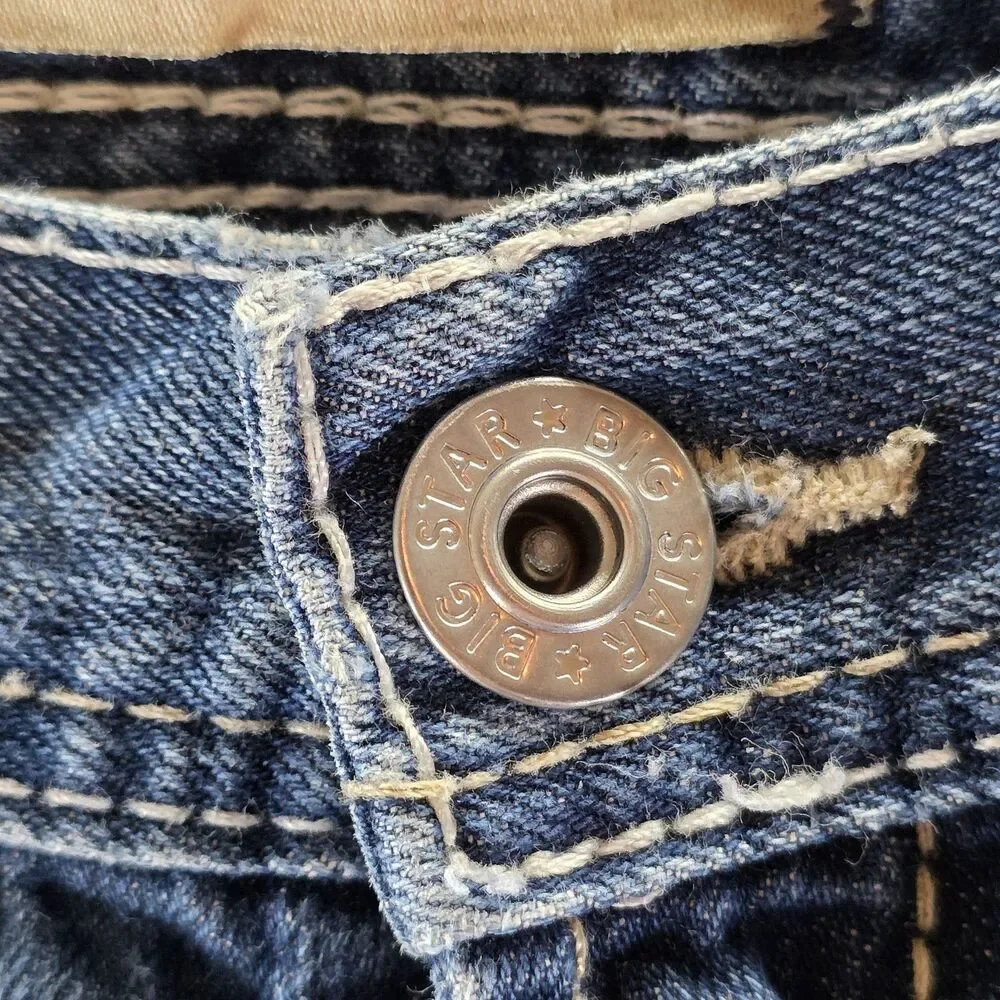 Vintage Buckle Big Star Voyager Men’s Jeans Y2K Grunge Distressed Relaxed 34x31